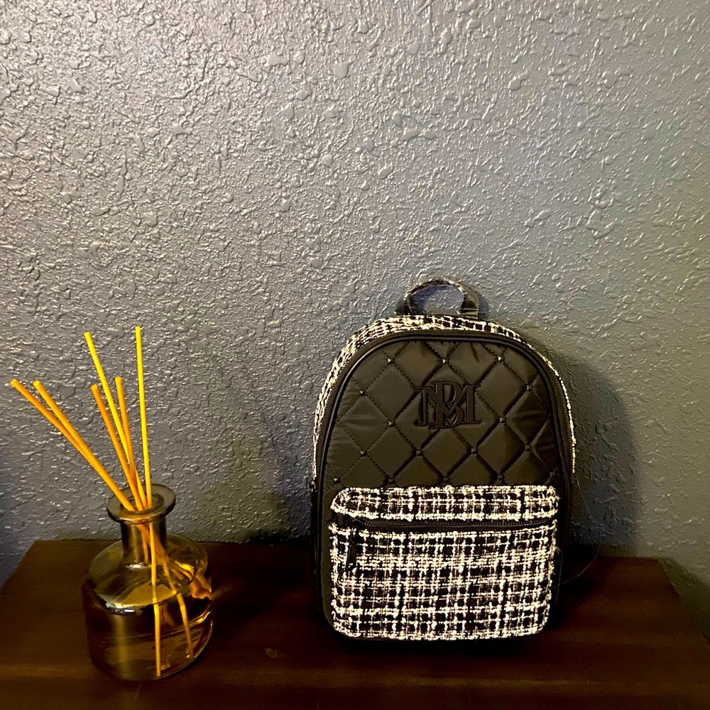 Quilted backpack